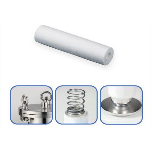 316 Stainless Steel Filter Housing , Single Cartridge Industrial Water Filter Housing