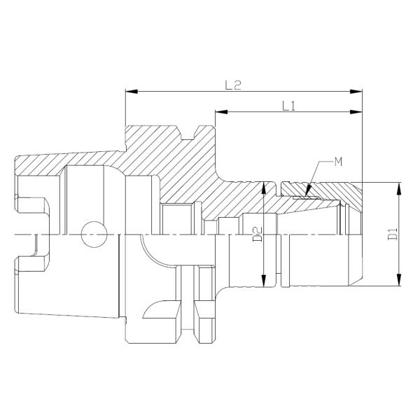 Coating Treatment Machine ER Tool Holder Wih High Speed Cutting