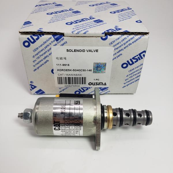Hydraulic Pump Solenoid Valve 111-9916 KDRDE5K-50/40C30-146 For  E320D E330D KAWASAKI