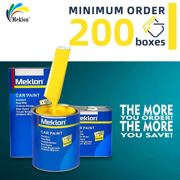 Wholesale High-Quality Factory Direct Sales 1k2k Lemon Yellow Car Paint