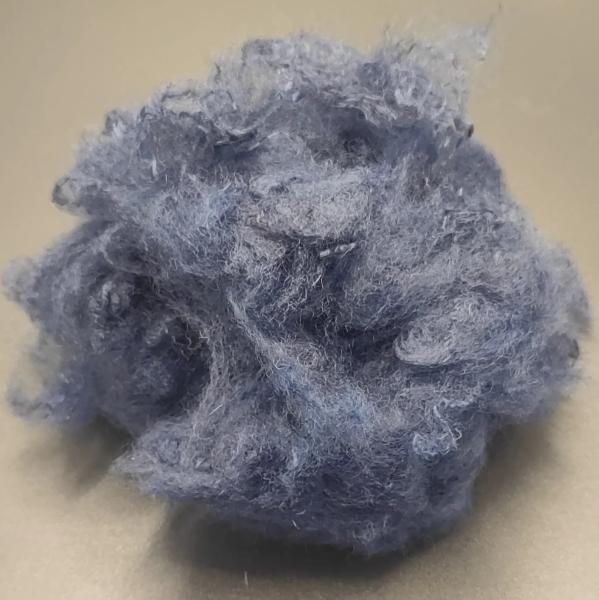 Couleur recyclée Fibre creuse conjuguée Silicone 1.5d / 3d / 7d / 15d