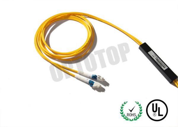 PMC 1 * 2 Polarization Maintaining Fiber Coupler For Area Network , Grade A