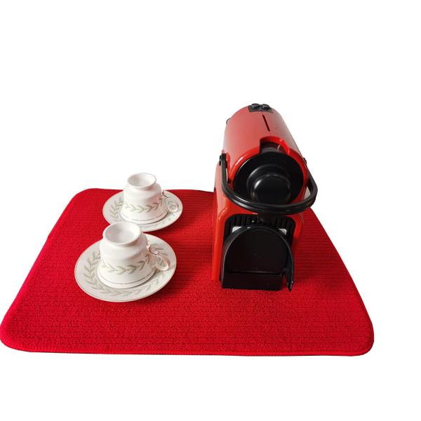 Absorbent Microfiber Dish Drying Mat Fast Dry Dish Drying Cloth 15 X20 Inch