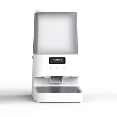Stylish Pet Smart Feeder , 5L Dual feeding Cat Automatic Feeder
