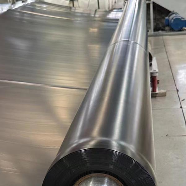 0.75-2.5mm HDPE Geomembrane Pond liner For Landfill Fish Shrimp Pond Dam Landfill Liner Mines