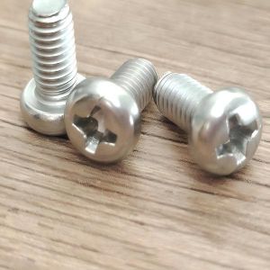 Suitable for Electronics assembly，Food processing machinery and Any application requiring rust resistance stainless steel Phillips round head screw