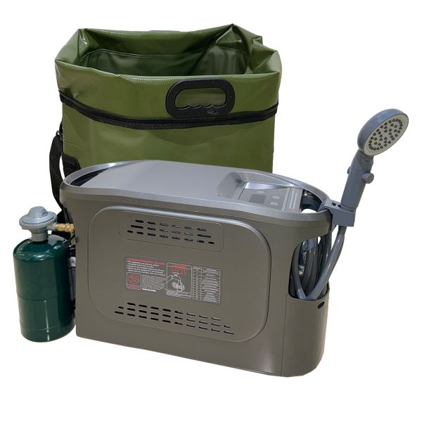 6L Camping Gas Hot Water Shower Eco Friendly Tankless Outdoor Shower Heater Propane