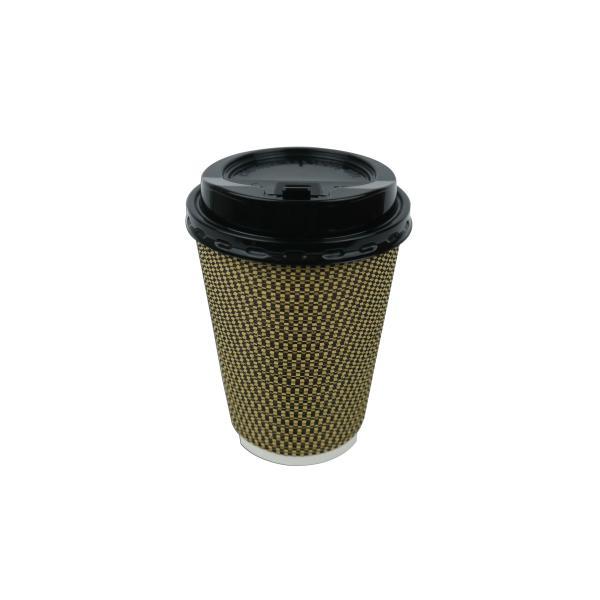 400ml Insulated Vending Paper Cups Taking Away With Strict Leakage Testing