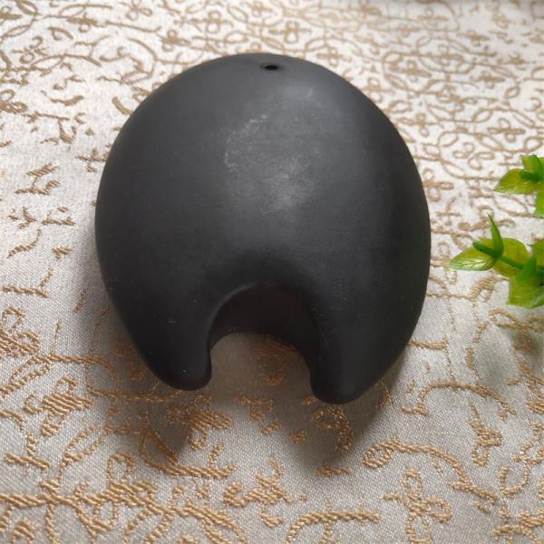 Hot Massage Energy Stone Bian Stone Gua Sha Tool 12*8.5*2.5cm Dimensions Full Body Warming Therapy