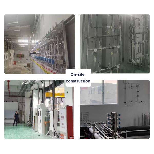 Серебряные клапаны пульта управления газа с работая температурой -20-80℃