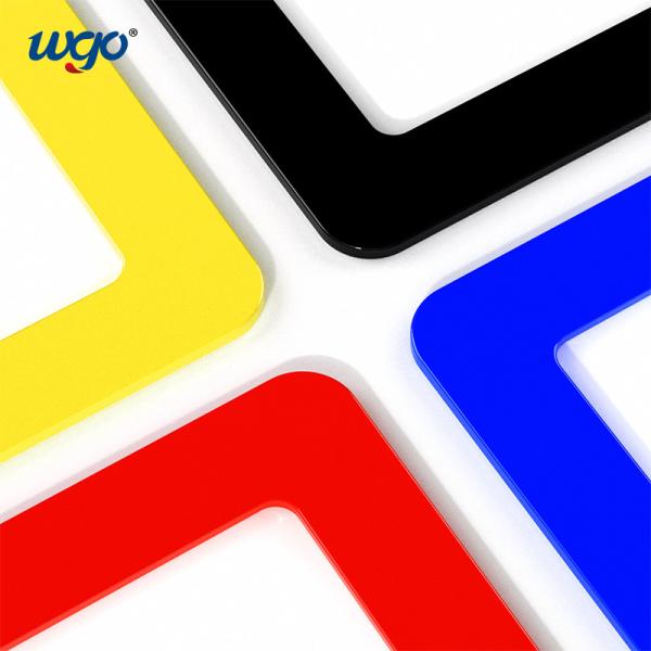 No Magnet Needed Repositionable Self Adhesive Plastic Sign Holder Wall Mounted