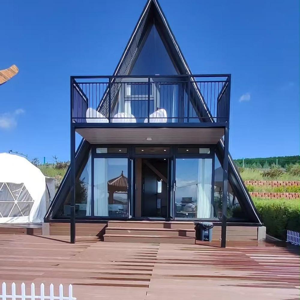 Factory Direct Sale Lightweight Luxury Modern Outdoor Living Steel Structure Modular Bathroom Hotel Yoncheng Wood Frame
