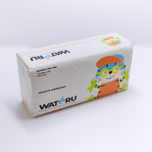 High Quality Customized Disposable Bamboo Box Tissue Paper 100% Virgin Bamboo Pulp Soft Plastic Packaging