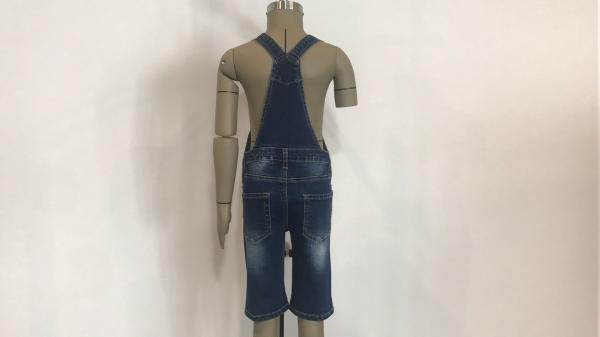 Dark Wash Kids Denim Jeans / Denim Dungarees Shorts TW81539 TW81540