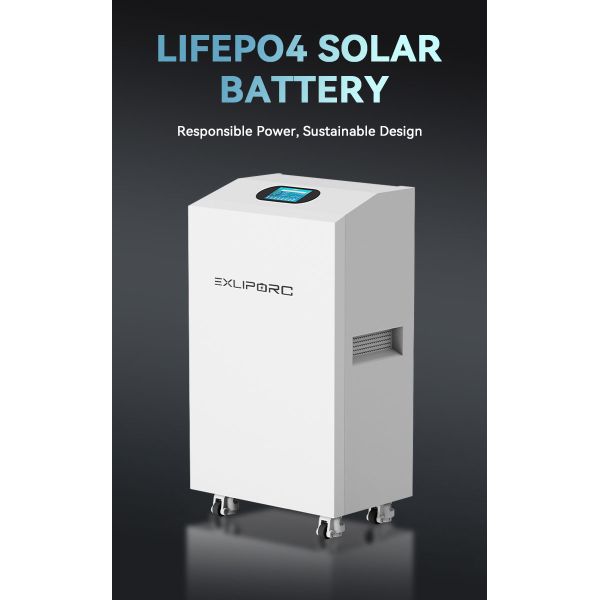 48V/51.2V 280Ah/600Ah/628Ah LiFePO4 Lithium Battery Split Solar Energy Storage System Hybrid Grid 15kWh/30kWh