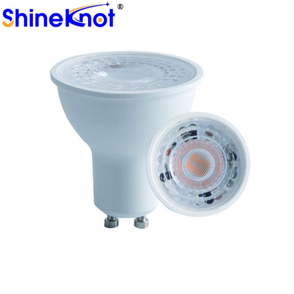 7W Ceiling Downlight Housing Plastic Aluminum Gu10 Lamp Bulb Led Spotlight for Dining