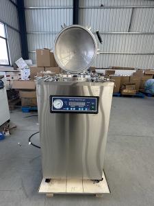 50L Simple Operation For Medical Use Non Vacuum Top Loading Vertical Autoclave