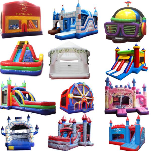 Durable PVC Inflatable Toys Accessories for Customized Color Inflatable Bounce House