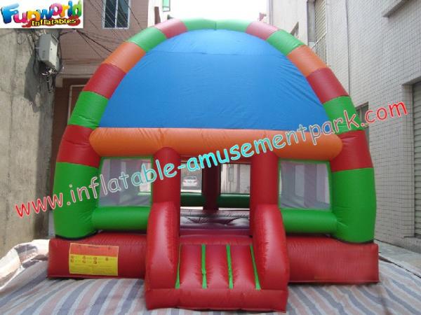 Kids Outdoor Commercial Bouncy Castles Inflatable Bouncy House 5L x 5W x 5H Meter