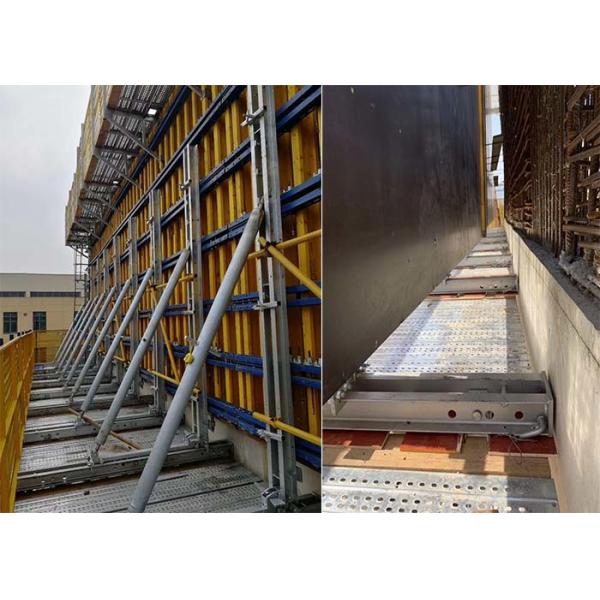 LNG Tower Climbing Formwork System With Crane Lifted ISO CE Certificate