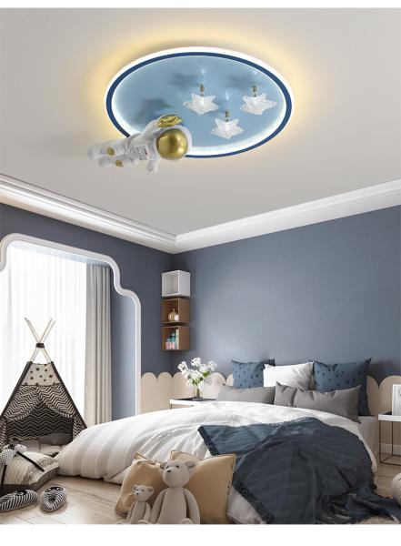 Children's Room Ceiling Lights Boy Bedroom Astronaut Creative Minimalist Cartoon Ceiling Lights(WH-MA-294)