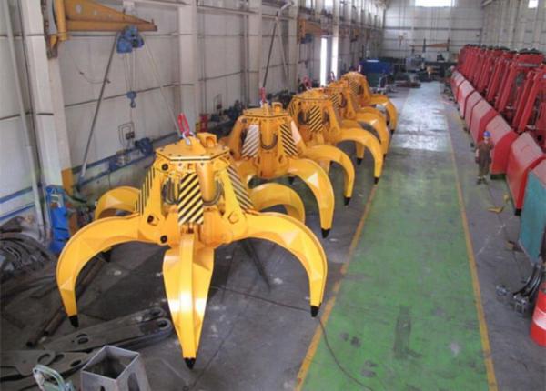 Rubbish Garbage Waste Solid Material Scrap Handling Grabs Reliable And Sturdy Design