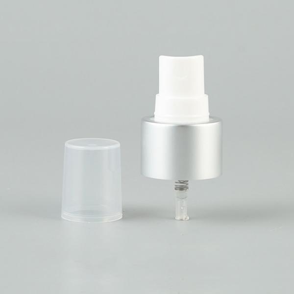24mm Matte Silver Aluminum Perfume Sprayer Cap 18/410 20/410 24/410 28/410
