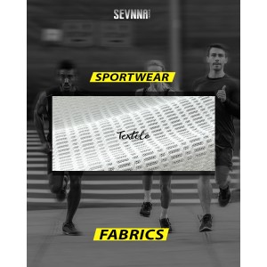 80Gsm 89%Recycled Polyester + 11%Spandex Running Fabric SP7707