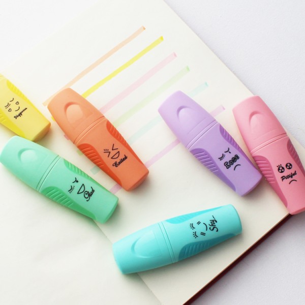Wholesale Cheap Price Multi Color Mini Highlighter Pen