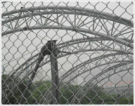 stainless steel  chain wire fence