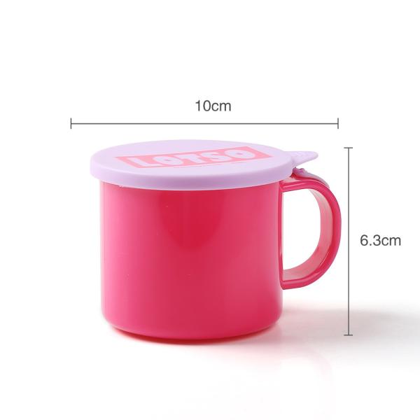 Wholesale custom cartoon mugs water cups plastic toothbrush cup for kids