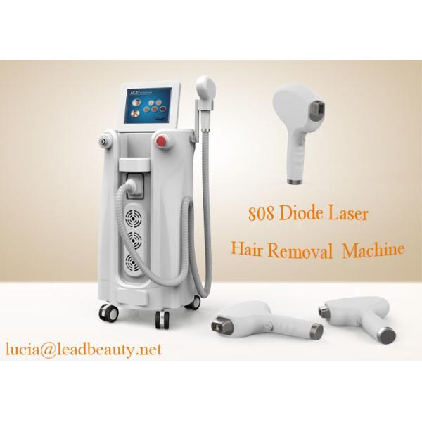 808nm diode laser hair removal machine with 10 pcs laser bars 600W high power