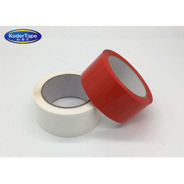 Colored Packing Tape , Red Color Bopp Adhesive Tape Within 1500mts Is Workable