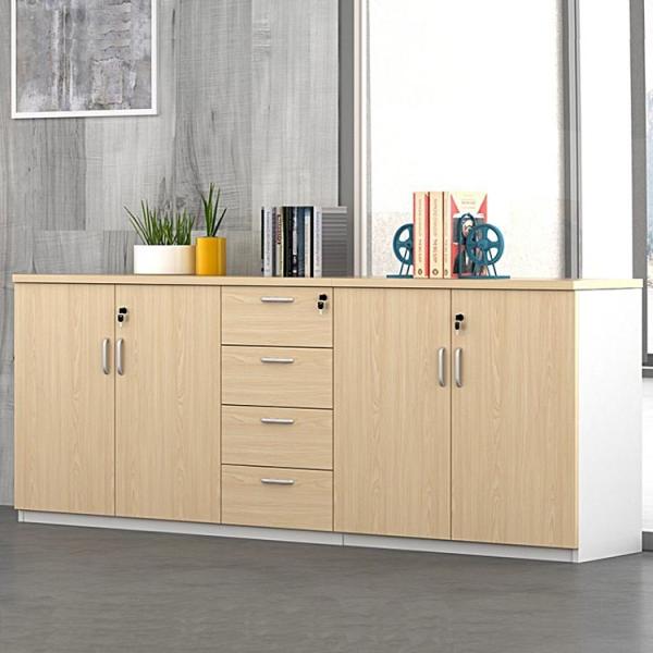 Буккейс двери шкафов для картотеки 2 офиса 47 дюймов деревянный с замком