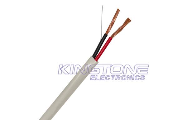 14 AWG 2 Cores Audio Speaker Cable Stranded Bare Copper UL CMR Rated PVC
