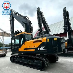 HX210HD Heavy Duty Reliable 21 Ton Crawler Hydraulic Excavator Digging Machine