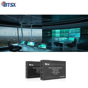 OEM HDMI Fibra Extensor Plug And Play 20Km RS232 EDID KVM 4k Transmissor de vídeo