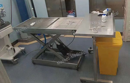 Animal Clinic Veterinary Treatment Table V Type Thermostatic