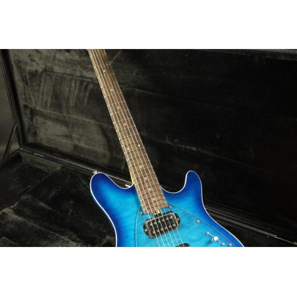 Mahogany body HsH pickups Quilted Maple Top single Binding Music Man olp Electric guitar Guitarra transparent pickguard