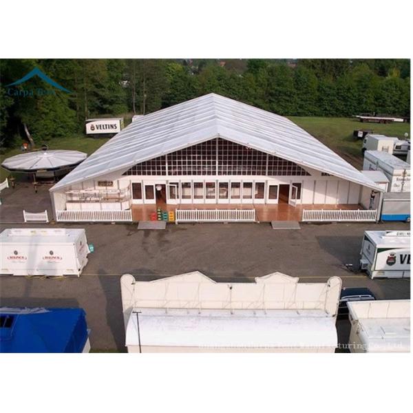 Affordable Big Outdoor White Exhibition Tents Customized 10x25m 20x30m 30x40m