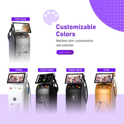 Laser Hair Removal Machine 755nm 808nm 1064nm16 Bars 16 Languages Optional