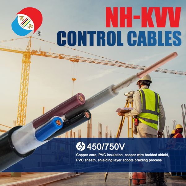 NH-KVV Flame Retardant Fire-Resistant Control Cable Maintains Circuit Integrity Under Fire Conditions