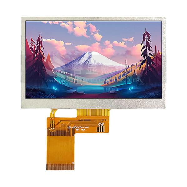 4.3 Inch TFT LCD Module IC ST7282 480x272 Resolution RGB Portable