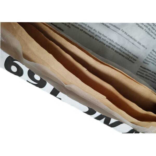 Industrial Material Multiwall Kraft Paper Bags Large Capacity Strong Load Bearing