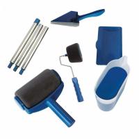 peinture de mur intérieur du kit 6pcs de rouleau de coureur de peinture de 19x9x20cm pro
