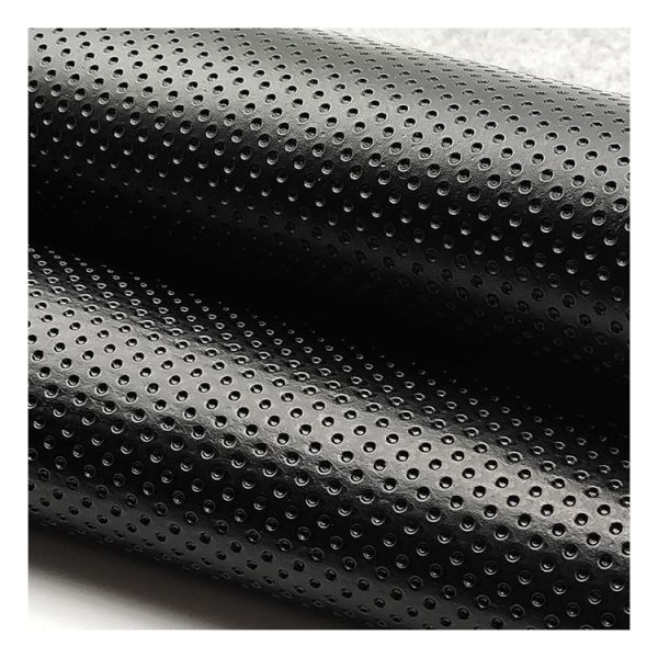 Wear Resisting Pvc Punched Leather Artificial Synthetic Leather Luggage Bag Chair Sofa Leather Fabric