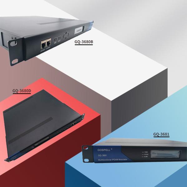 GOSPELL QAM Digital Modulator Encoding Cable TV Modulator