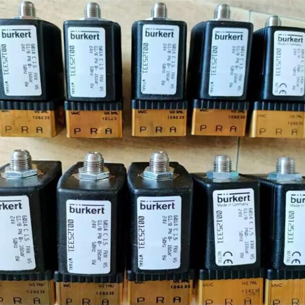New 00125331 G1/8 burkert solenoid valve 24vdc