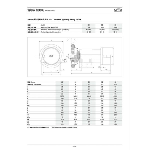 STEKI 2019 Batching Fine-Adjustable SLIP SAFETY CHUCK for Effortless Tire Replacement
