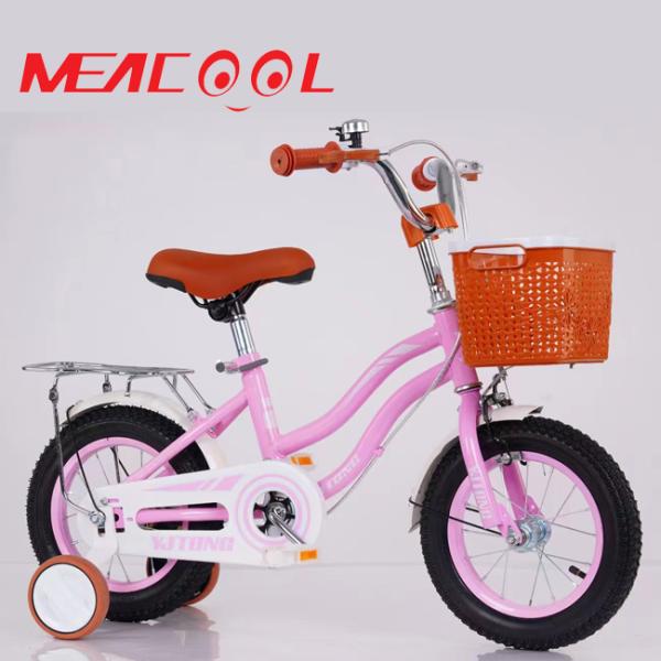 Углеродистая сталь Деликатный легкий детский велосипед с тренировочным колесом для 3-летних